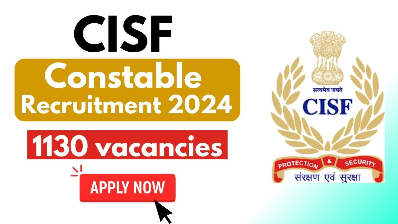 CISF Constable Recruitment 2024