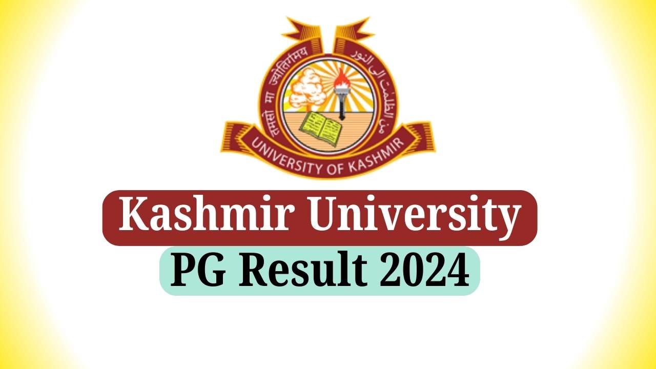 Kashmir University PG Result 2024