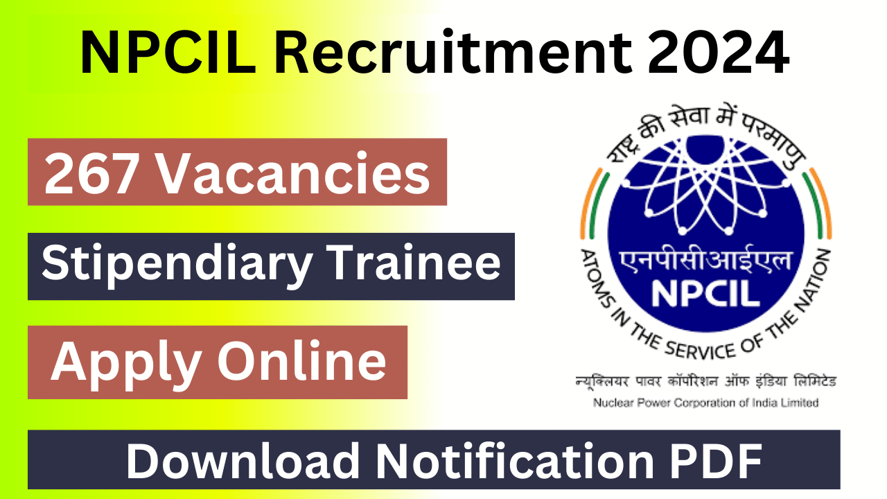 NPCIL Recruitment 2024